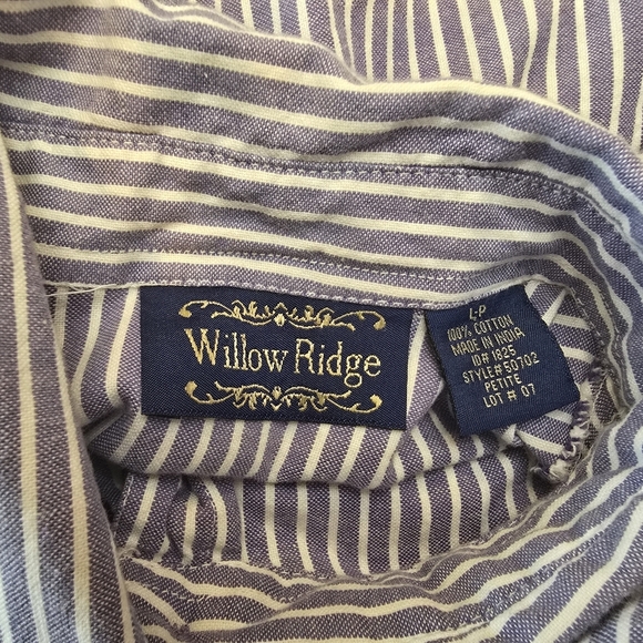 Vintage Willow Ridge Red Hat Society Embroidered Button-Down Button Down… - Picture 5 of 8